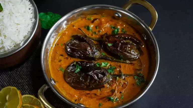 Step by Step Brinjal Curry Recipe | Kara Kuzhambu | Puli Kulambu